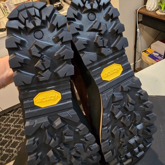 TIMBERLAND Euro Hiker Rust / Black Mid GORE-TEX Waterproof Boot MENS 9 Trail NEW - Picture 9 of 16